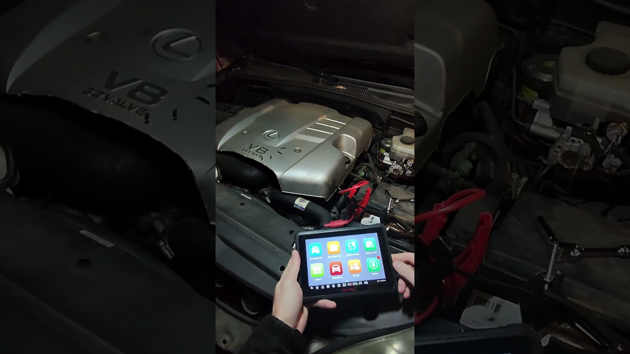 Check out the Autel Battery Tester and Scanner BT609  