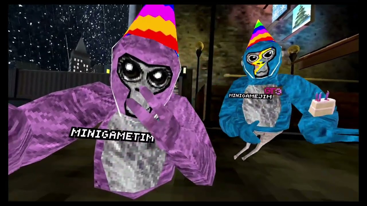 Gorilla tag movie (minigames)