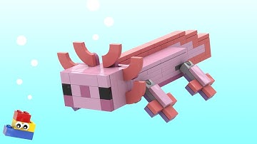 LEGO Minecraft: Axolotl Tutorial