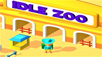🐯 Zoo Keeper Idle 🦁 GAMEPLAY (Android, iOS)