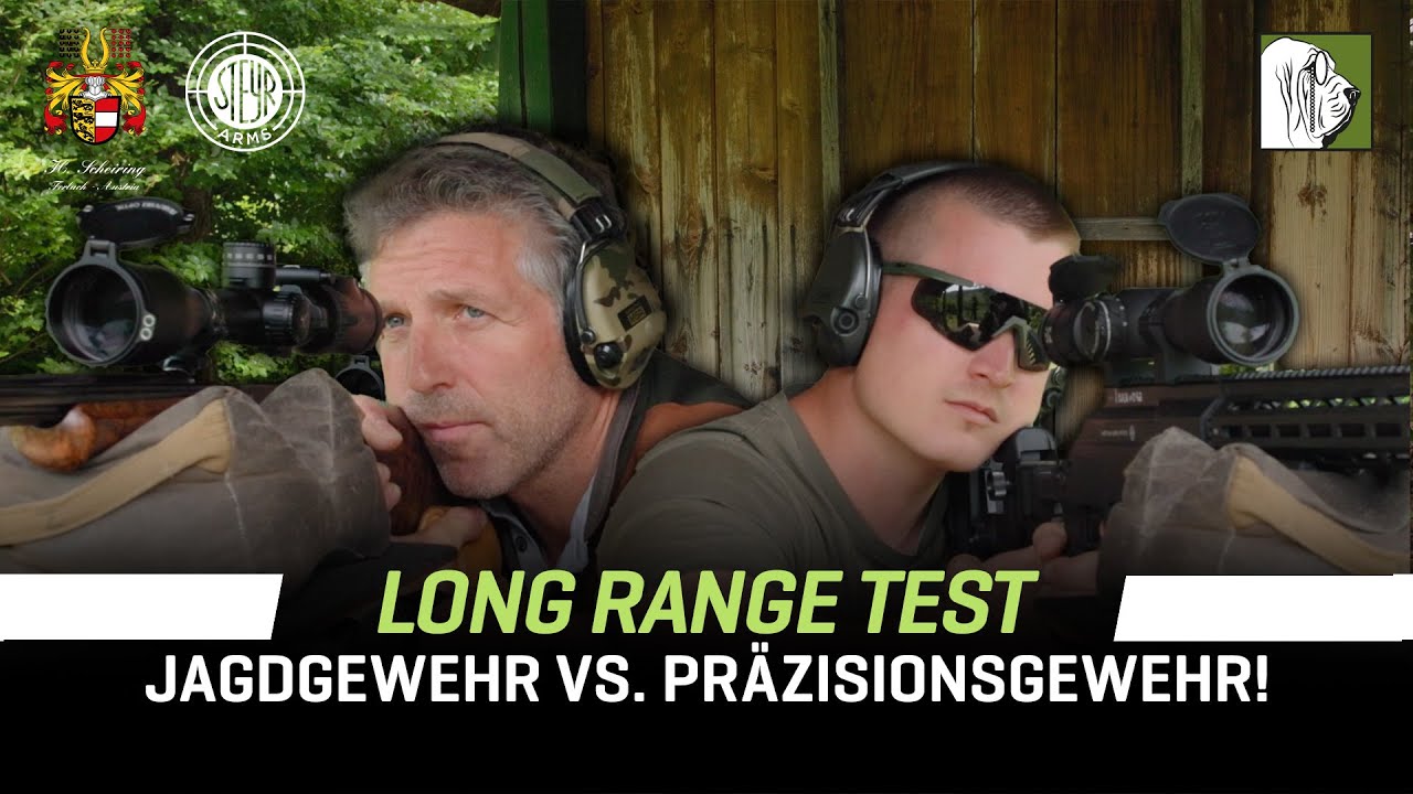 Scheiring vs. Steyr Arms: Kann ein Jagdgewehr mit einem Präzisionsgewehr mithalten?