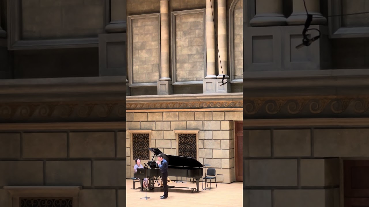 Robert Schumann Three Fantasy Pieces arr. for horn by K. Machala (Eastman Freshman Jury, April 2024)