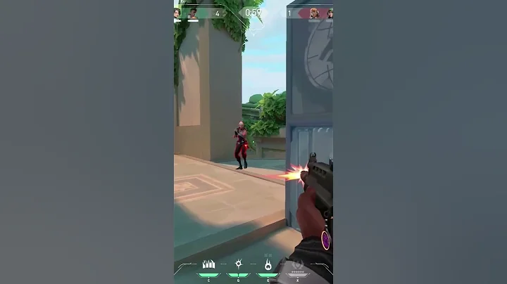 🤣🤣🤣😁THE BEST 1 VS 4 CLUTCH IN VALORANT #valorant #valorantclips #shorts