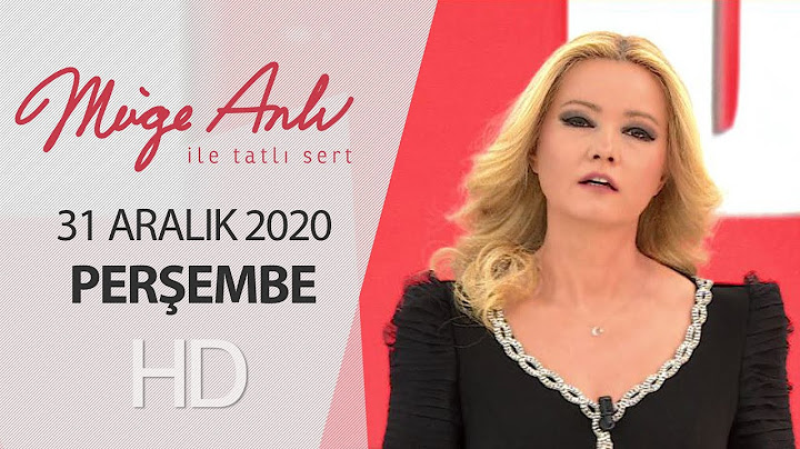 Müge Anlı ile Tatlı Sert 31 Aralık 2020 | Perşembe