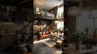 Abandoned Loft 🏠to Luxury💎 Dream Space I Full Home Renovation Transformation #shorts