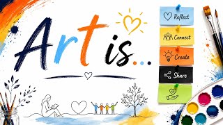 Art Is... A Journey of Reflection, Connection, Creativity & Sharing. July 7, 2026