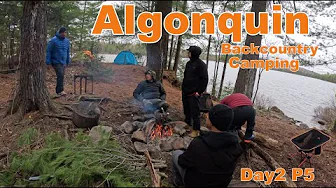 Algonquin Rain Lake Backcountry Camping | Day 2 P5 | Canada
