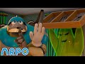 Ghost Don&#39;t Wake The BABY! | ARPO The Robot | Funny Kids Cartoons | Kids TV Full Episodes