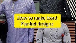 How to cut and sew front part of etibo placket( Updated) #placket #etiboplacket #etibor #etibofront