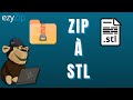 Comment convertir zip en stl en ligne guide simple