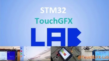 STM32 | TouchGFX | Shapes, Animations, Scroll Menu