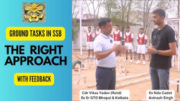 How to perform Ground Tasks in SSB : PGT #ssb