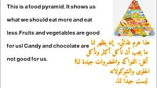 الهرم الغذائي a food pyramid