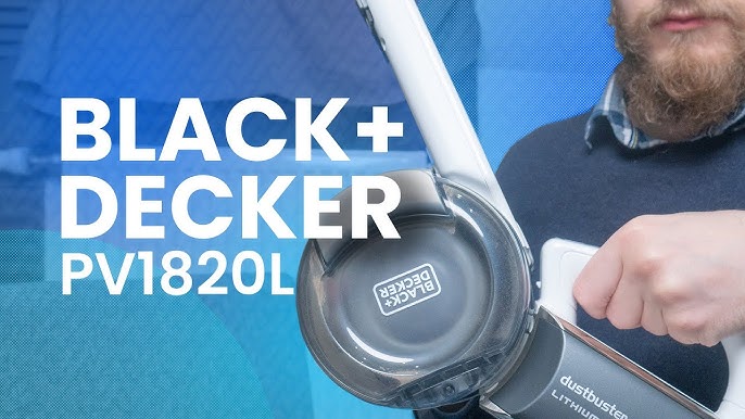 Black & Decker 20 Volt Lithium Pivot Hand Vac - Unboxing, Review and  Demonstration 