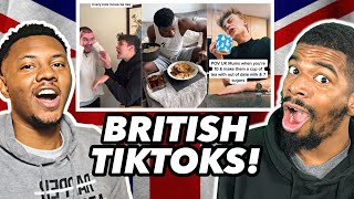 AMERICANS REACT To Funniest UK TikToks | British TikTok Compilation 🤣 🇬🇧