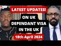 Latest updates on uk dependant visa  nhs health care visa sponsorship april 2023
