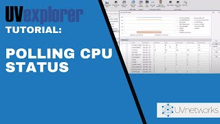 Polling CPU Status - UVexplorer - Network Management Tools