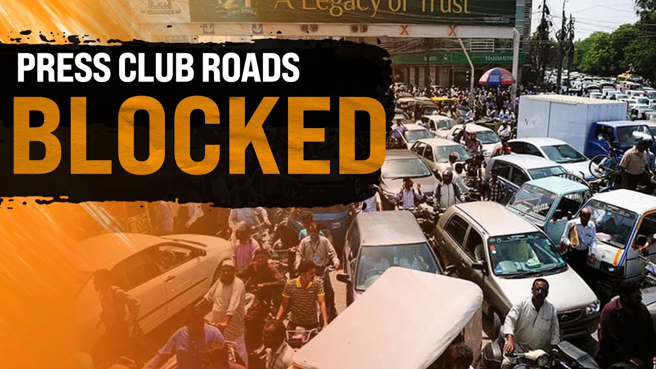 Karachi Press Club Roads Blocked Ahead of Protest Against Iman Mazari’s Arrest