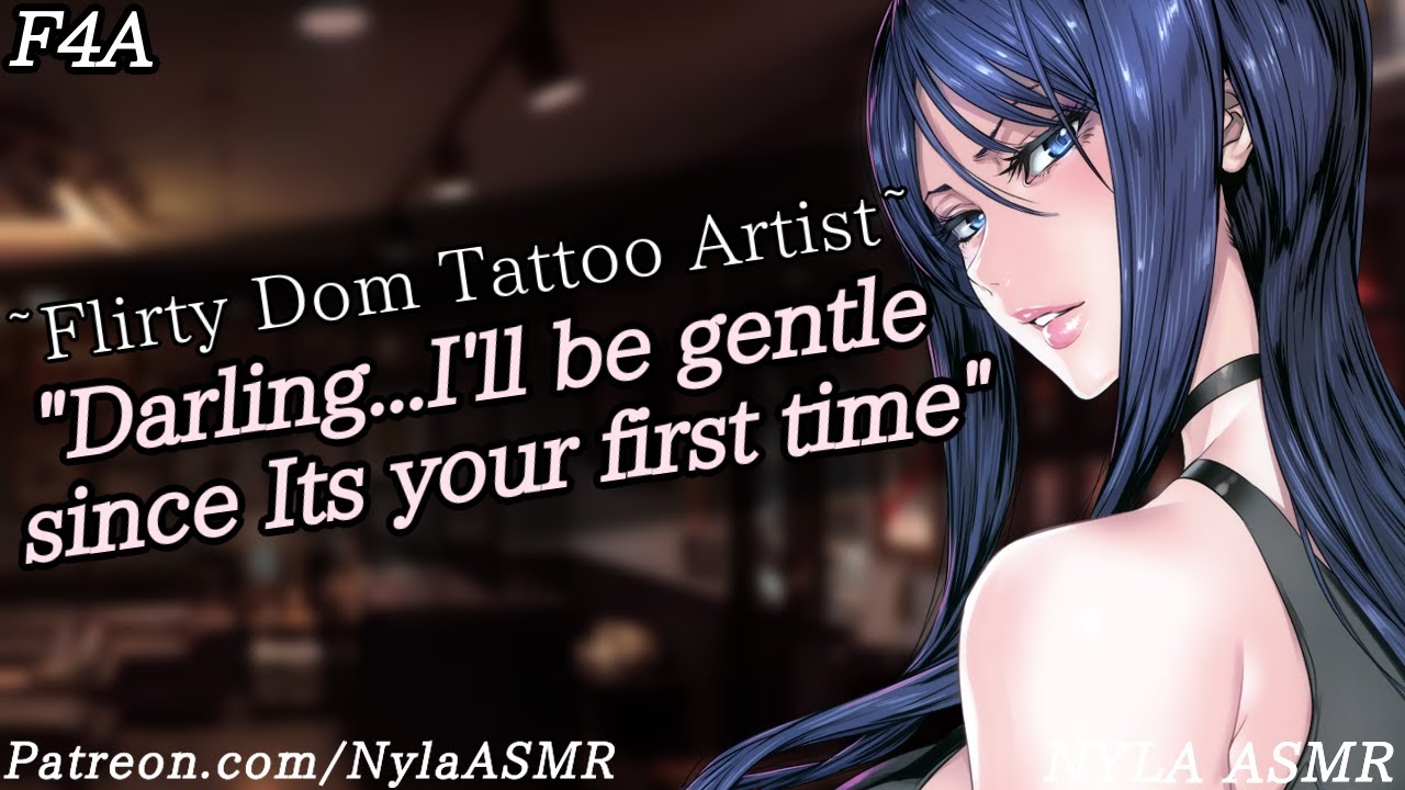 Flirty Tattoo Artist [F4A] [Dominant] [Heavy Flirting] [Ambiant] [Audio Roleplay] Pt-1