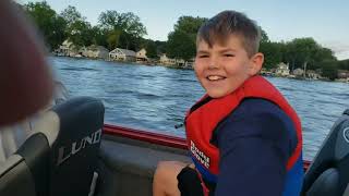 Bass Fishing at Portage Lakes in Ohio
