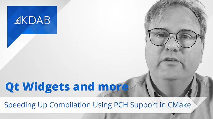 Compiling (Part 2) - Speeding Up Compilation Using PCH Support in CMake