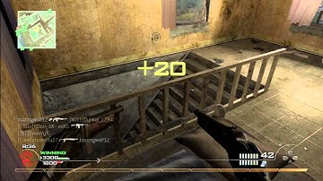 Modern Warfare 2 - Quick Nuke on Favela w/ MP5K and Model 1887