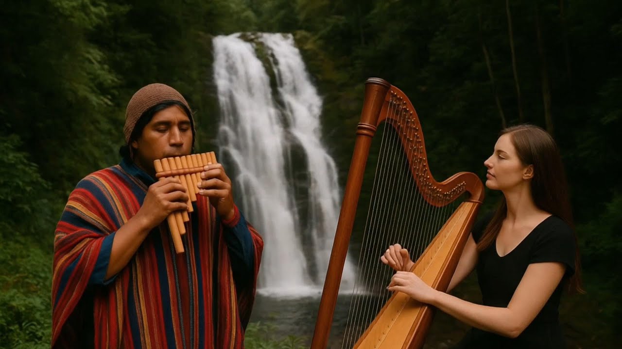 【決定版】パンフルートとハープの癒しBGM｜ハイライト集（メジャー）明るい・心が軽くなるリラックス音楽