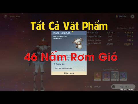 Video Genshin Impact | Hướng dẫn game | Tất cả Nấm Rơm Gió -... - youtube