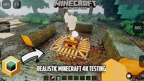 INFINX GT 20 PRO🔥 | MINECRAFT 4K REALISTIC IN ZALITH LAUNCHER 2 #zalithlauncher2 #shaders 