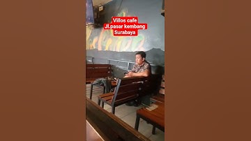 Villos cafe di jl pasar kembang Surabaya, warkop nuansa cafe #ngopi #salamcangkir #salamseduluran