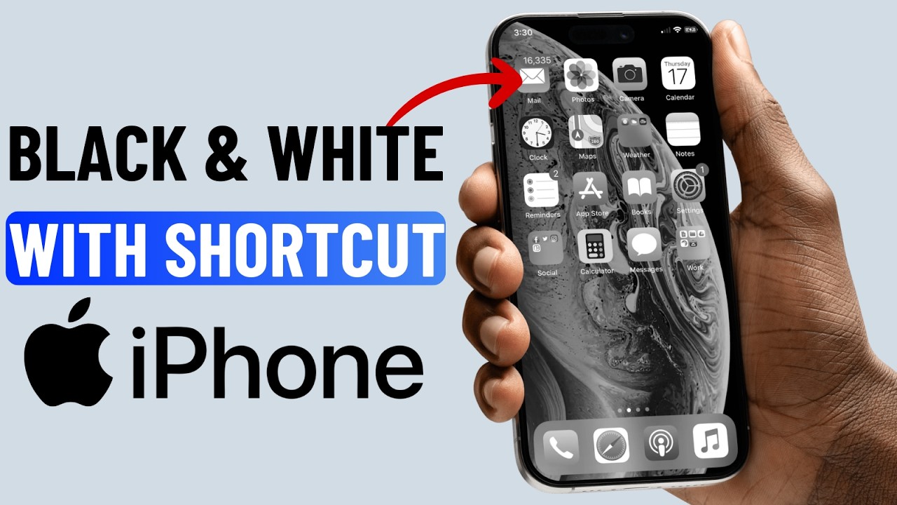 How to Make Your iPhone Screen Black and White | Grayscale on iPhone ...
