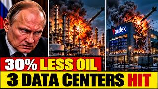 Ukraine Hit Russia 1,550 Miles Deep — Oil Refineries Burn, 3 Data Centers Go Down