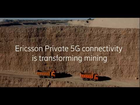 Ericsson Private 5G connectivity is transforming mining