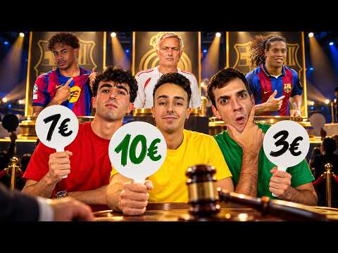 WE HOLD a SOCCER AUCTION: WHO GETS the BEST PLAYERS?