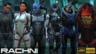 RACHNI Queen&#39;s Fate - All Squadmates/Mass Effect Legendary Edition [4K/60fps/HDR]