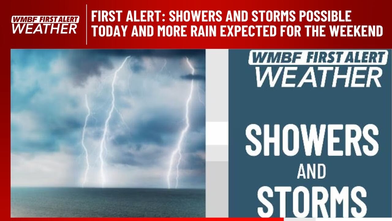 FIRST ALERT: Showers and storms possible today and more rain expected ...