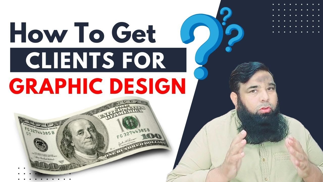 How To Get Clients For Graphic Design - YouTube