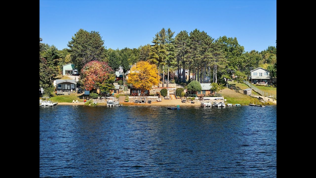 Crooked Lake Resort A Northern Michigan Log Cabin Resort YouTube