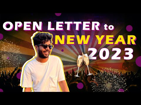 open letter to New Year 2023