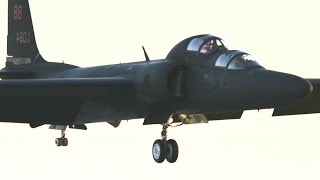 U.s. Spy Plane Tu-2S Dragon Lady Performed At Beale Afb California