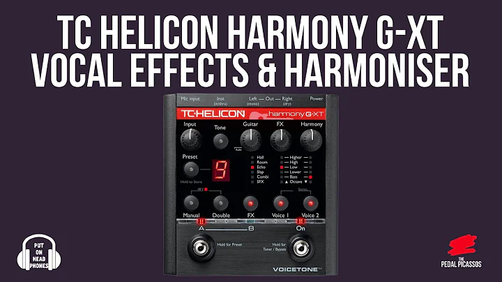 TC HELICON HARMONY G-XT VOCAL EFFECTS & HARMONISER