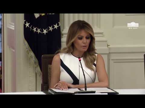 First Lady Melania Trump: "they are missing more than just time in the classroom."