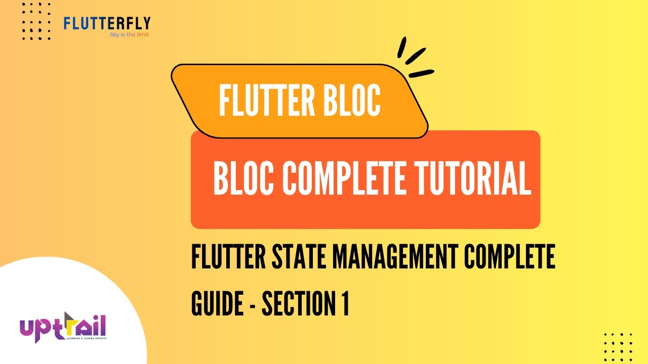 Flutter BLoC Complete Tutorial |Flutter State Management Complete Guide | Part 1