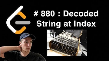 Decoded String at Index | 880 Leetcode | Python3