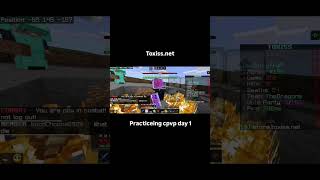 ⚔️ Day 1 Grinding CPvP on MCPE