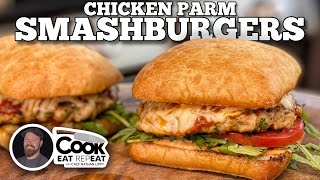 Chicken Parm Smash Burgers | Blackstone Griddles