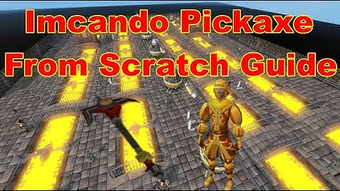 How To Make The Imcando Pickaxe From Scratch