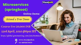 Springboot Microservices Online Training Demo | Microservices Training | VISUALPATH