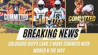 BREAKING NEWS: Colorado BUFFS LAND TOP TEIR LB from 2025, and pick a STUD LB from the Portal