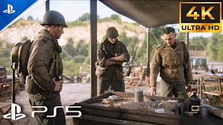 Call of Duty: WW2 Gameplay Walkthrough  Mission 4  S. O. E.  PS5 [4K 60FPS]